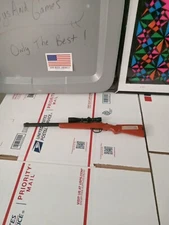 Vtg Hunting Rifle Gun Butane Lighter Refillable 15" BBQ  Grill Rare Trl1#372