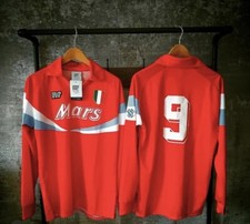 Maglia Maradona Napoli Mars 90/91 Numero 9 Manica Lunga