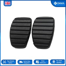 FOR RENAULT MEGANE LAGUNA CLIO KANGO SCENIC 2X BLACK BRAKE CLUTCH PEDAL RUBBERS