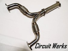 Mid Y-pipe Circuit Werks 03-09 350z Z33 Exhaust Flex 350 Z 33 True 2.5 To 3