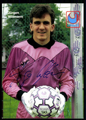 Jürgen Wittmann Uhlsport Autogrammkarte Fortuna Düsseldorf Original Sign+A 78633