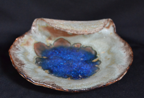 8 echte Marmor Eier verschiedene Größen Maserungen auf Tonschale dekorativ - Bild 3 von 5