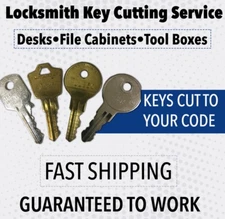Filing Cabinet Keys - Furniture Keys - Replacement Keys