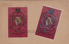 Militari - Genio: Comando del Genio Militare di...2 erinnofili su supporto cart.