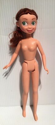 TOY STORY JESSIE DOLL Toy Story 2 Disney Pixar Mattel 23784 Cowgirl NUDE  10”