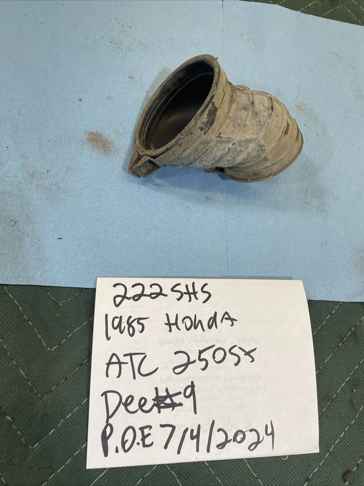 Honda Atc 250 Sx 1985 caja de aire manguera arranque 222 Foto 2 de 4