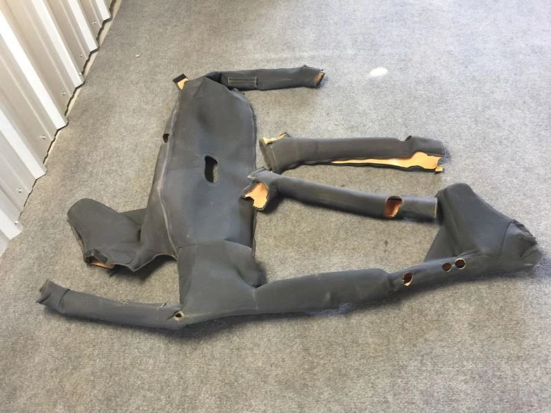 07-17 WRANGLER JK 4DR ROLL BAR PADDING KIT OEM