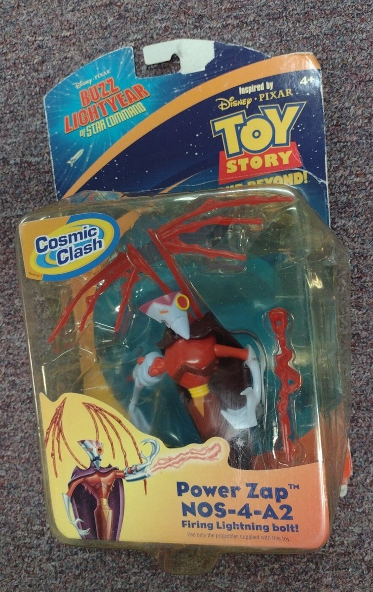 nanacoco Toy Story and Beyond Cosmic Clash Power Zap NOS Action Figure NEW