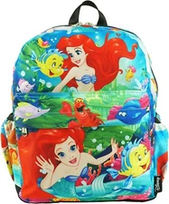 Disney Princess - Ariel A20272 Deluxe Oversize Print 12" Backpack