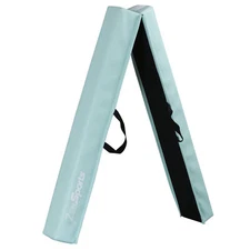 6' Folding Gymnastic Beam Portable Floor Balance Beam w/Handle for Gymnast Green