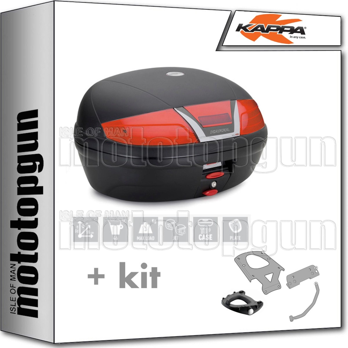 Set Tappi Portapacchi Kappa - Ricambio Originale D446kit, Made In Italy - Foto 9