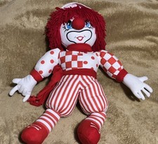 VTG Nugget the Clown 1999 ASL Sign Language Doll Large Plush Toy Stuffed Animal