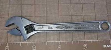 8" Adjustable  Wrench Diamond Tool and Horseshoe Co. Duluth USA