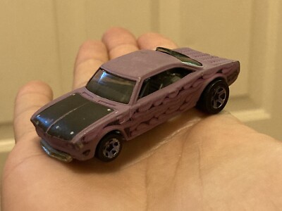 2002 HOT WHEELS VAIRY 8 DEVILISH DELAINA PURPLE 1:64 DIECAST 3