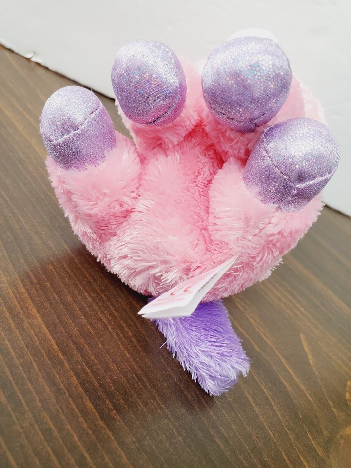 Ty Beanie Boo Boos Unicorn Plush "MAGIC" 6" Pink Purple Sparkle Eyes