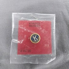 Kiwanis International Small Logo Lapel Hat Jacket Button