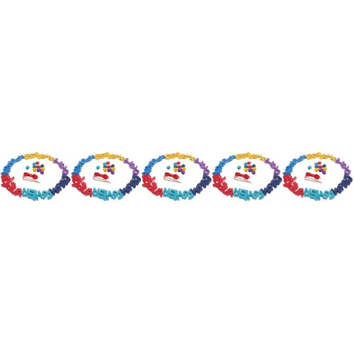 5 Pieces Spielzeug Bausätze Russische Sprache Lernspielzeug Alphabet - Bild 8 von 12