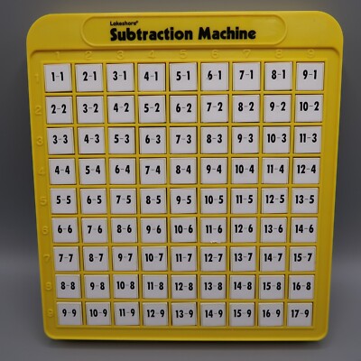 Lakeshore Learning Subtraction Machine Home School Tool