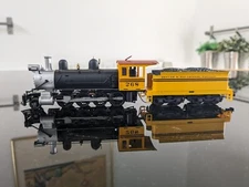 Frateschi H0 - 3132 - Steam locomotive with tender (1) - 2-8-0 - Denver & Rio Gr