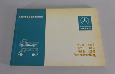 Operating Instructions / Manual Mercedes-Benz T1 Bremen Transporter Stand 06/1982