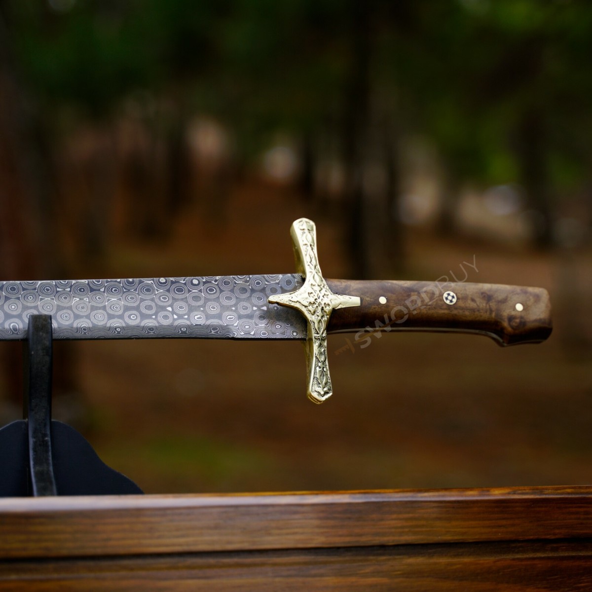 Damascus Sword Damascus Steel Real Damascus / With scabbard
