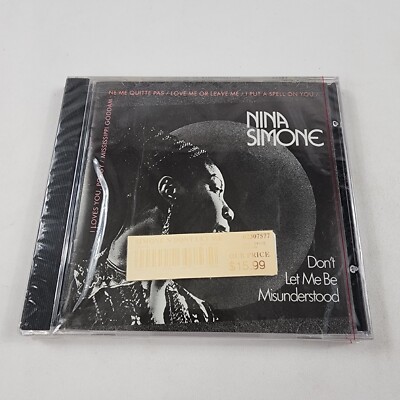 Nina Simome - Don't Let Me Be Misunderstood - CD - Jazz New Sealed Mercury