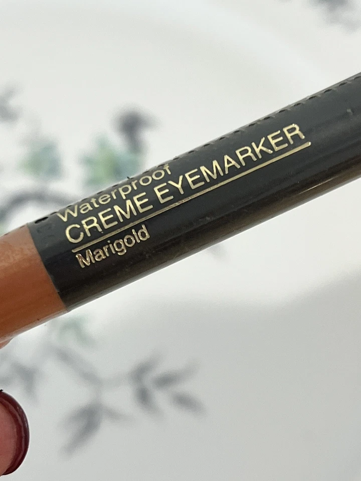 REVLON  WATERPROOF CREME EYEMARKER EYE MARKER  DISCONTINUED SEALED MARIGOLD NEW - Image 2 of 3