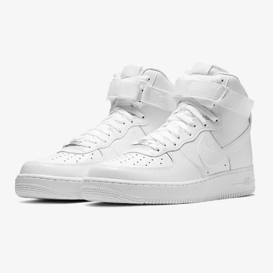 Nike Air Force High 07 Shoes Triple White CW2290 111