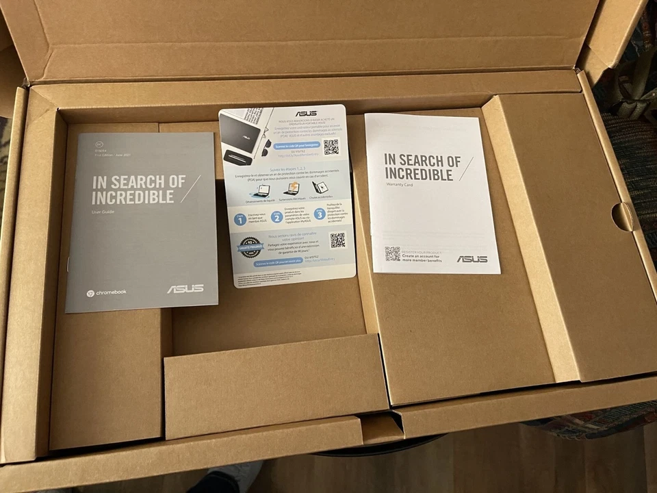 ASUS Chromebook CX1, 15.6" FHD, Intel Celeron N4500, 128GB, 8GB RAM, ChromeOS - Image 4 of 4