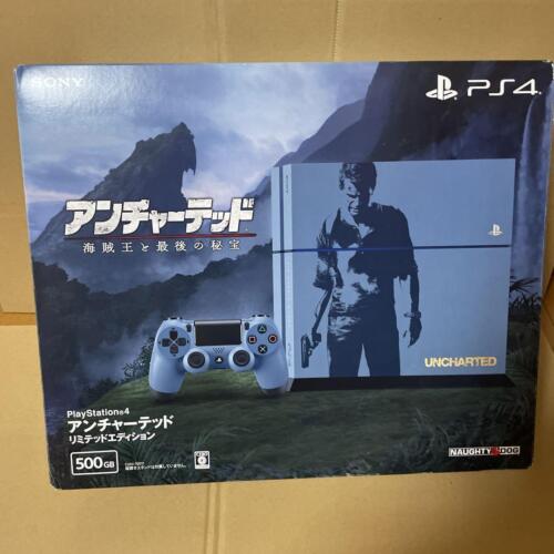 PlayStation 4 PS4 Uncharted Limited Edition Home Console W box used Japan - Picture 1 of 13