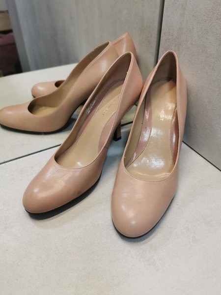 Women Nine West Boots Pink 37