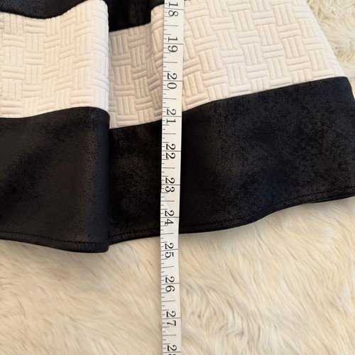 By Debra Black White Striped Sleeveless Mini Dress XS - Picture 6 of 9