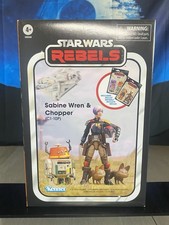 Star Wars The Vintage Collection  TVC Sabine Wren & Chopper mural  Sealed