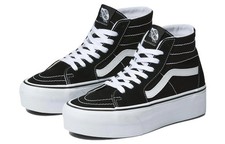 VANS VN0A5JMKBMX SK8-HI TAPERED BLACK/WHITE