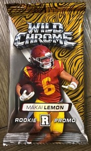 2026 Wild Card Wild Chrome Makai Lemon Rookie Promo Pack Factory Sealed (1) Card