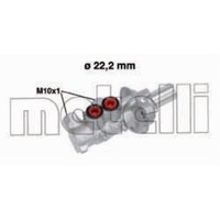 Metelli Hauptbremszylinder Hauptzylinder FüR Suzuki Swift III Splash Opel