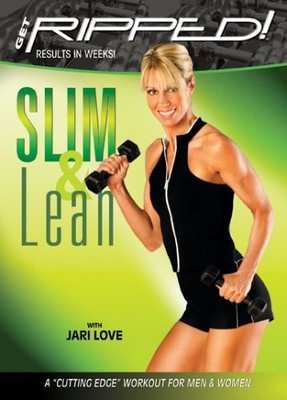Get Ripped! with Jari Love: Slim & Lean - DVD - Very Good