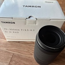TAMRON 70 300mm F/4.5 6.3 Di III RXD for Sony E Mount