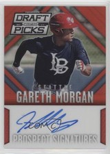 2014 Prizm Perennial Draft Picks Prospect Signatures Red Gareth Morgan Auto 0w7
