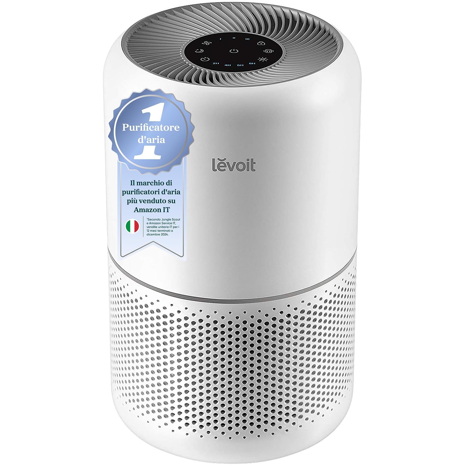 LEVOIT Purificatore d Aria Filtro HEPA per Allergie e Asma Fino a 44m² 24dB
