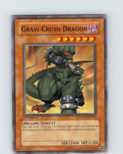 Yu-Gi-Oh TCG Gravi-Crush Dragon DP07-EN011 1st Edition Regular Common Card NM