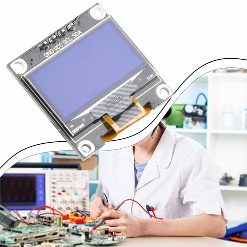 For OLED Screen Module Size 0 96 inches for Arduino with Adjustable Contrast - Photo 11/20