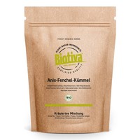 Anis-Fenchel-KüMmel Tee 200G Bio Biotiva (52,45 Eur/Kg)