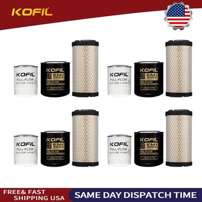 11-6182 11-9059 11-9342 Oil Change Kit For Thermo King Tripac APU Evolution 4Pcs