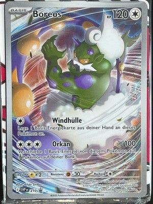 Tornadus SVP210 Black star Promo Englisch OVP Pokemon
