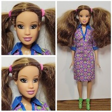 Barbie Fashion Fever Doll Brunette Brown Eyes Beautiful