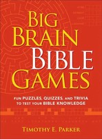 Big Brain Bible Games - Fun Puzzles, Quizzes, And Trivia To Test Your Bible...