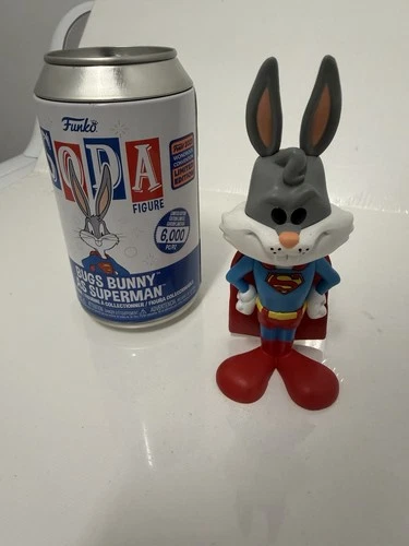 Funko Soda - Bugs Bunny As Superman 2023 Wondrous Convention LE 6,000 PCE