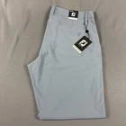 FootJoy Golf Pants Performance Knit 38 x 32 Gray Polyester NWT MSRP $125