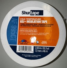 Shurtape AF 995CT Cold Temperature ASJ Tape 72mm x 46m 2.83" x 50.3 yds